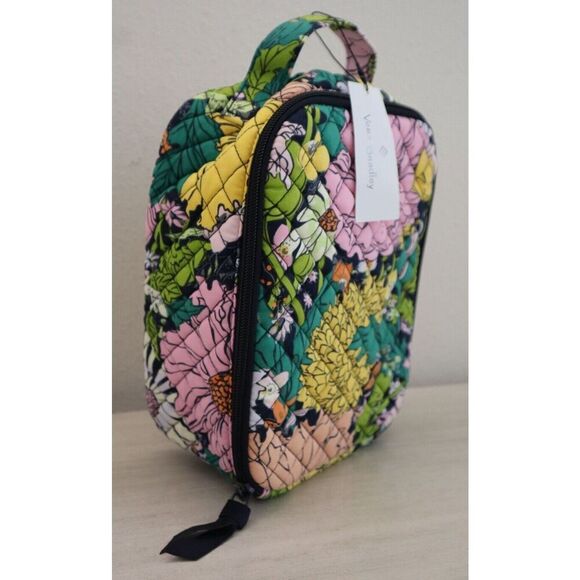 Vera Bradley 28449-12730 Bloom Bloom Pink Multi Quilted Lunch Bunch Lunch Bag - Picture 5 of 12